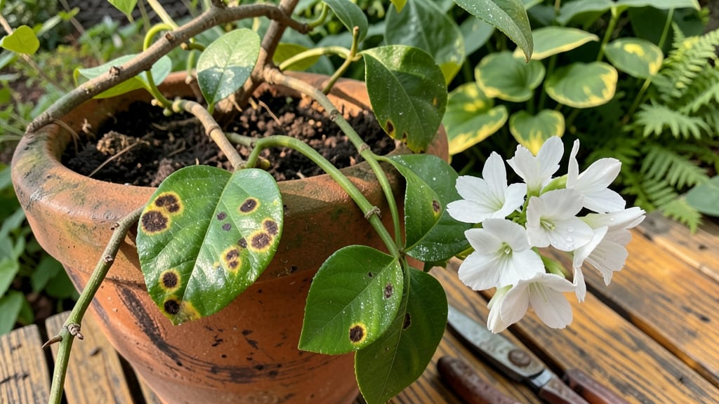 Jasmine Plant Fungus: Neem Oil Rescue for Foliage Revival