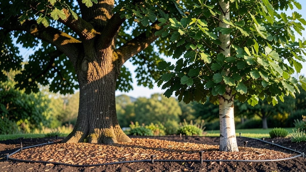 Outdoor Planted Trees: Year-Round Growth With Proper Spacing and Sunlight
