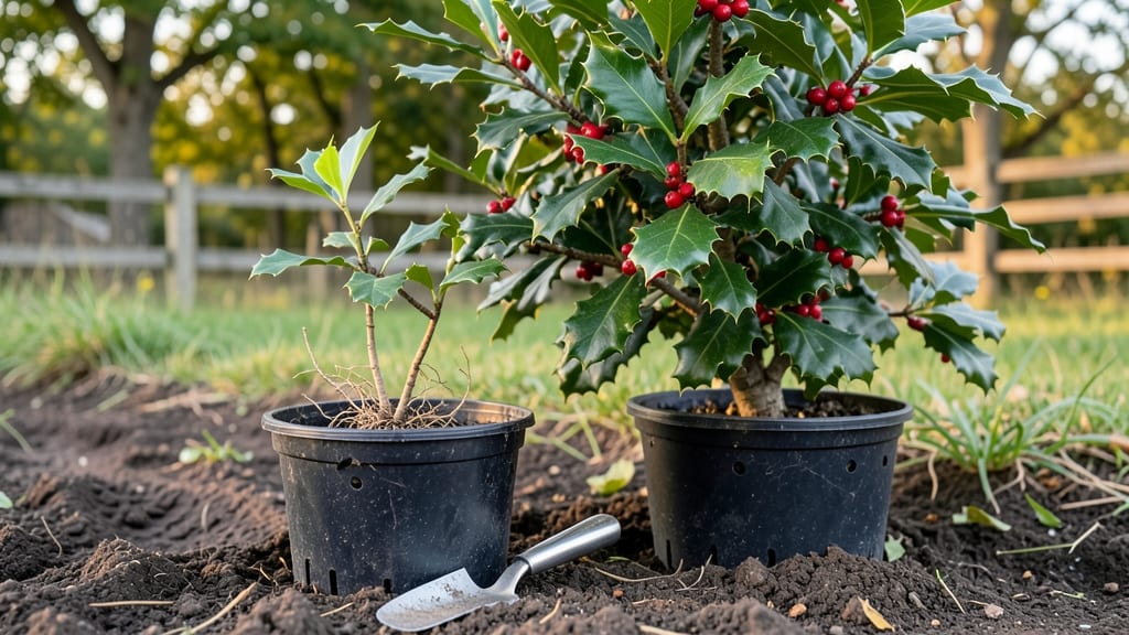 Planting Holly Bushes: Fast Roots and Year-Round Privacy Screen