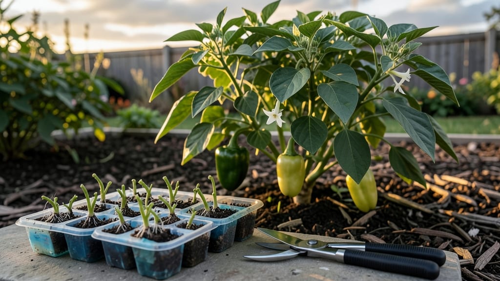 Propagate Pepper Plants: Fast Roots in Water or Soil Without Stress