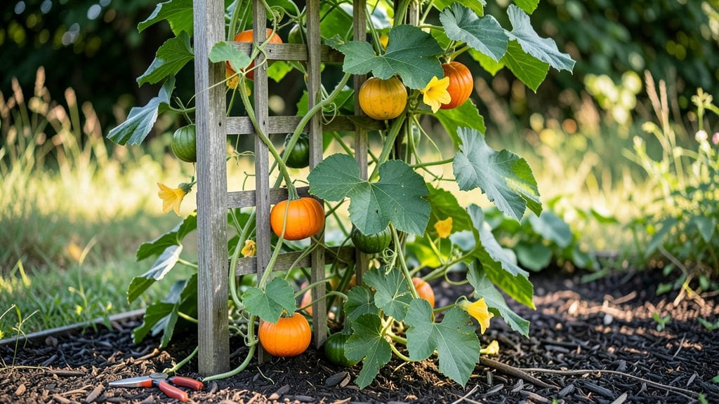 Pumpkin Trellis Planting: Vertical Growth Hacks for Bigger Harvests