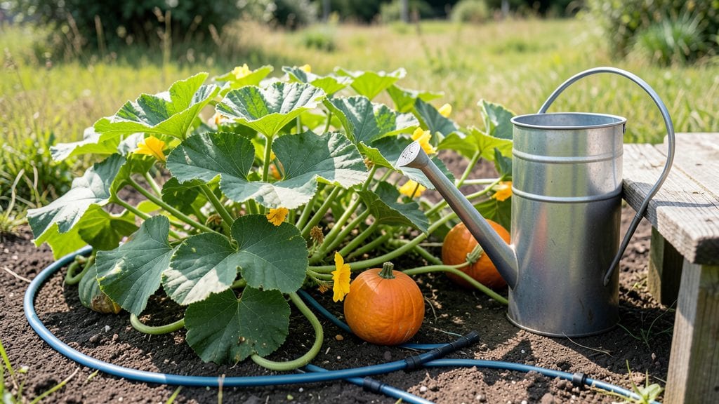 Watering Pumpkin Plants: Precision Scheduling for Vines and Fruit Growth